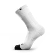 Knee High Performance Compression Socks White BlackToe Lassogear 