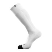 Knee High Performance Compression Socks White Lassogear 